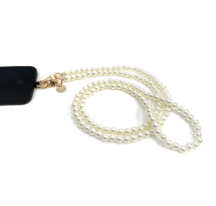 In Sunny Mood Milla deco strap pearl gold