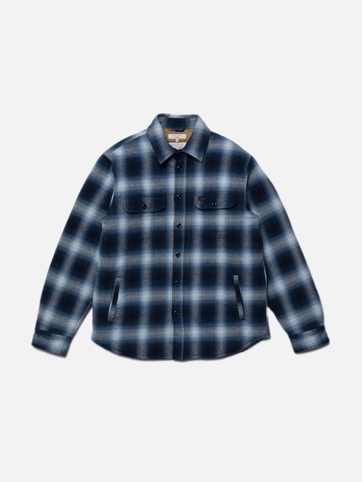 Glenn padded shadow check shirt