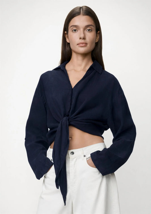 Pia shirt navy