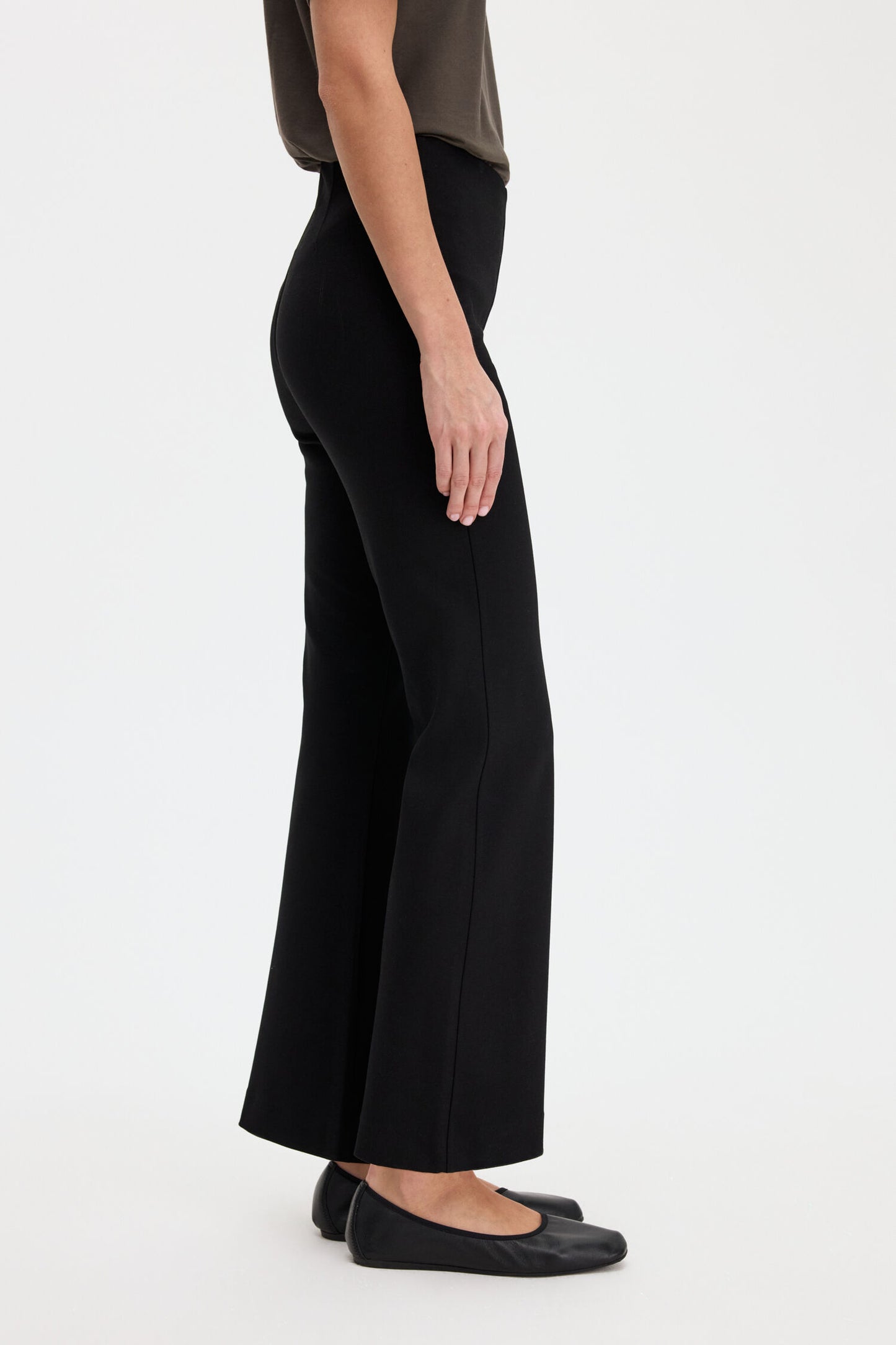 Flared Jersey Trousers Filippa K