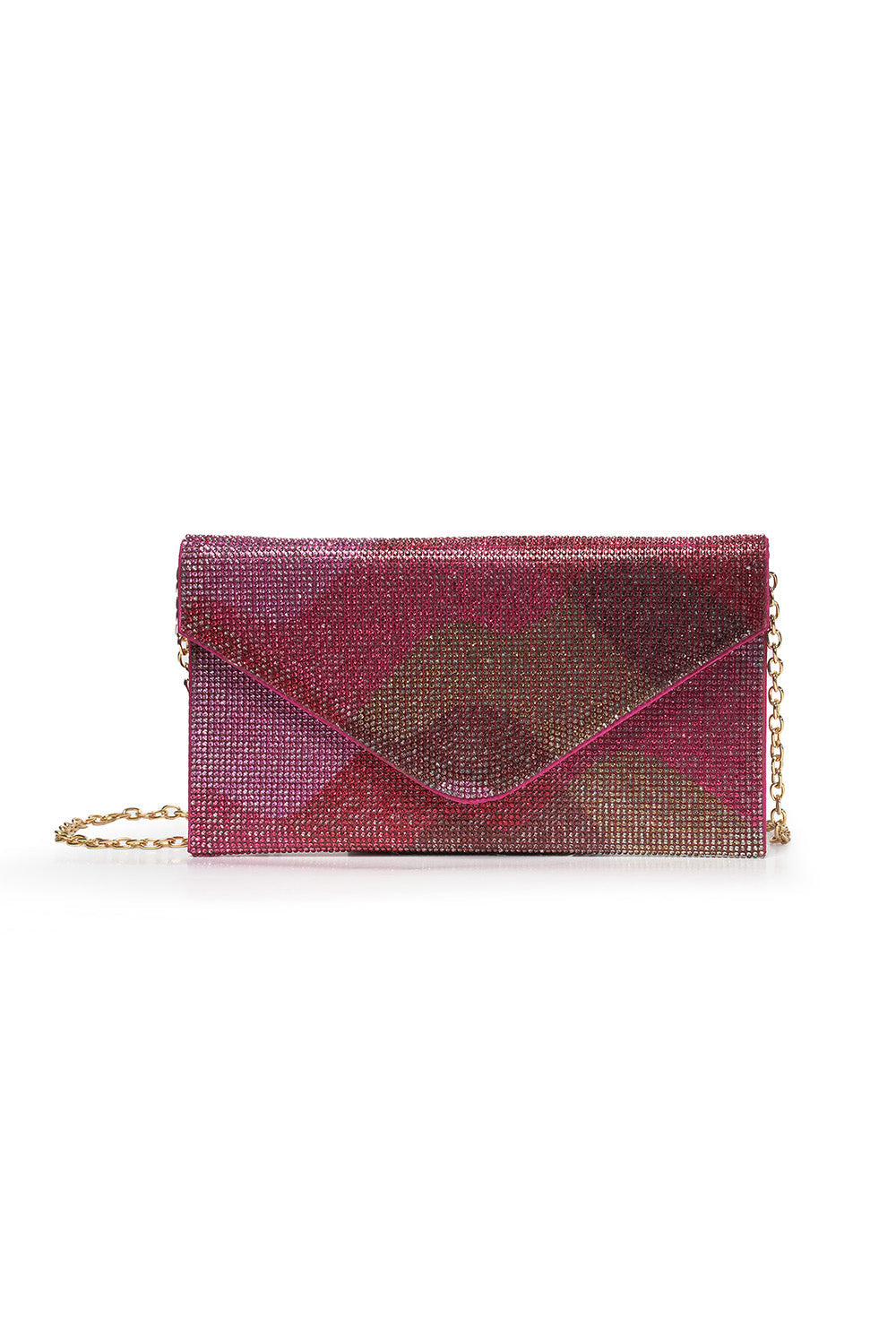 Envelope bag mosaic pink