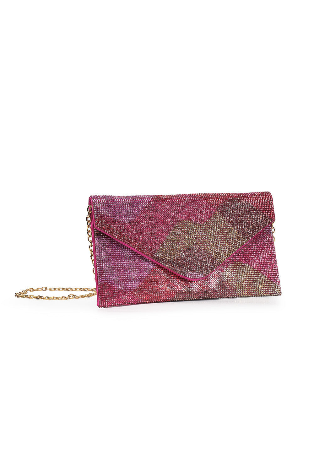 Envelope bag mosaic pink