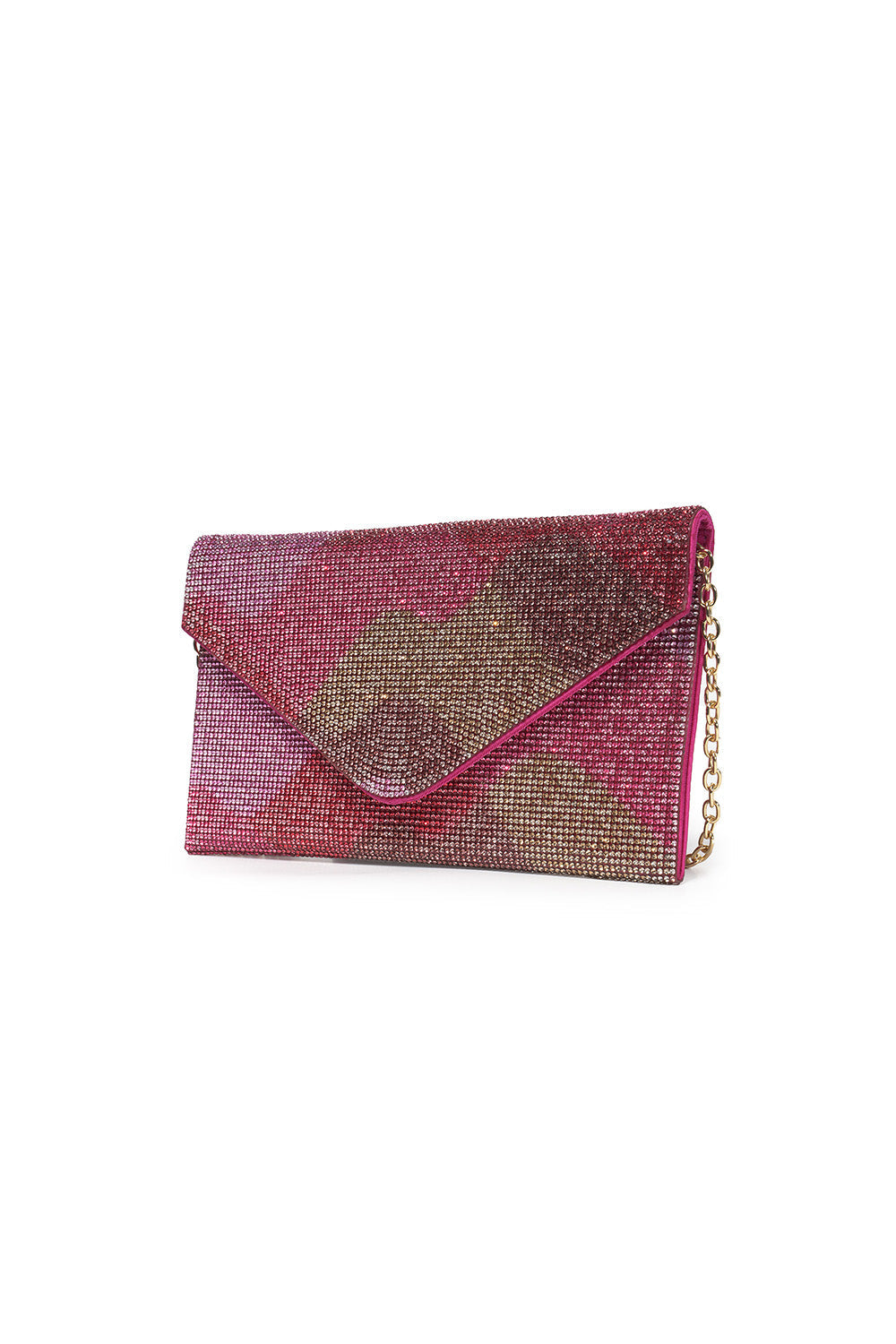 Envelope bag mosaic pink