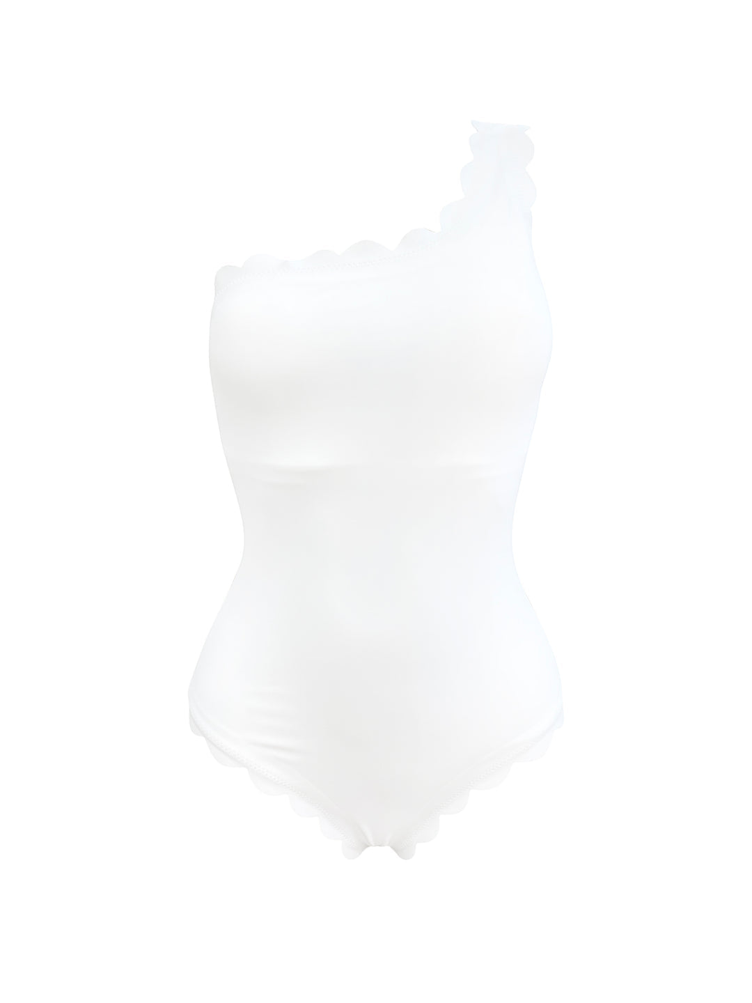 Venus white one shoulder onepiece