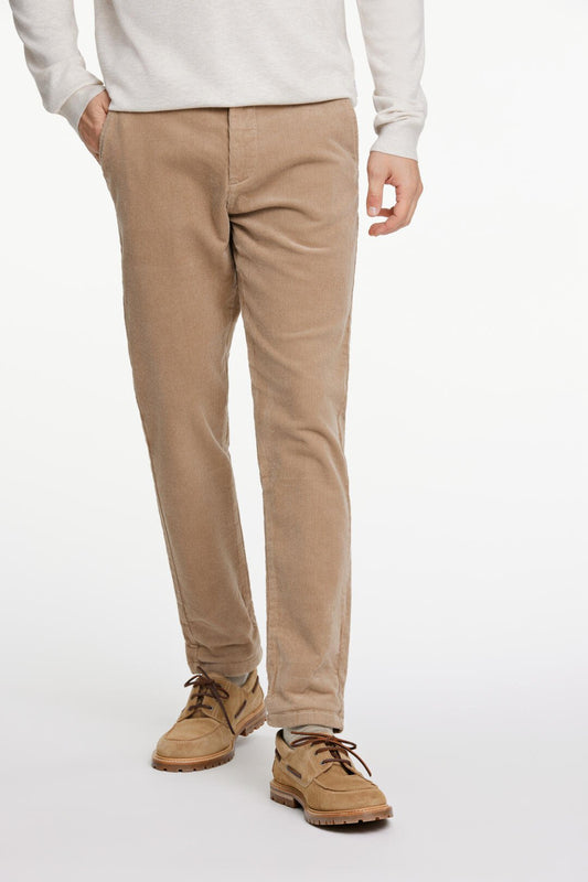 Cropped corduroy pants