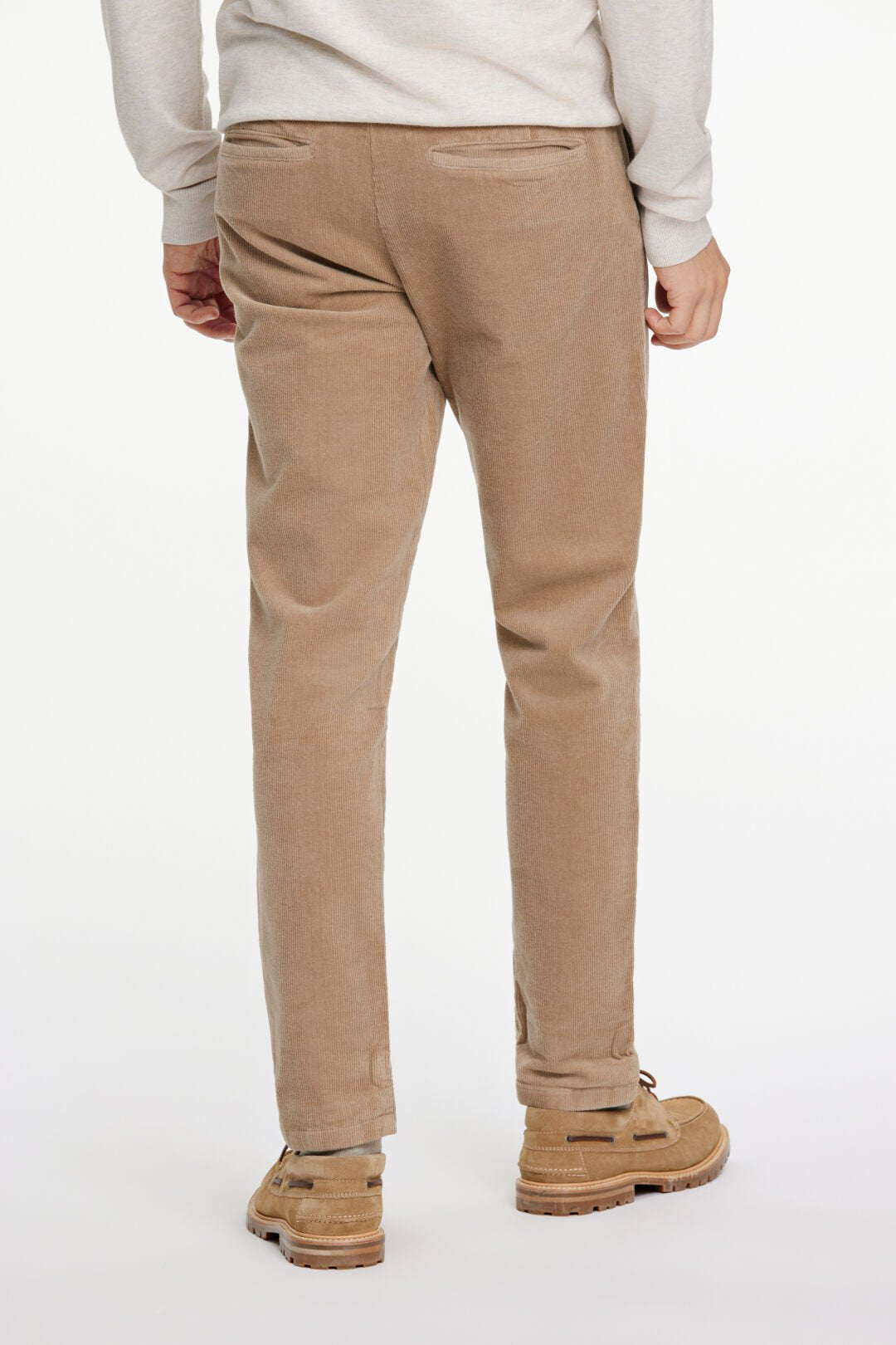 Cropped corduroy pants