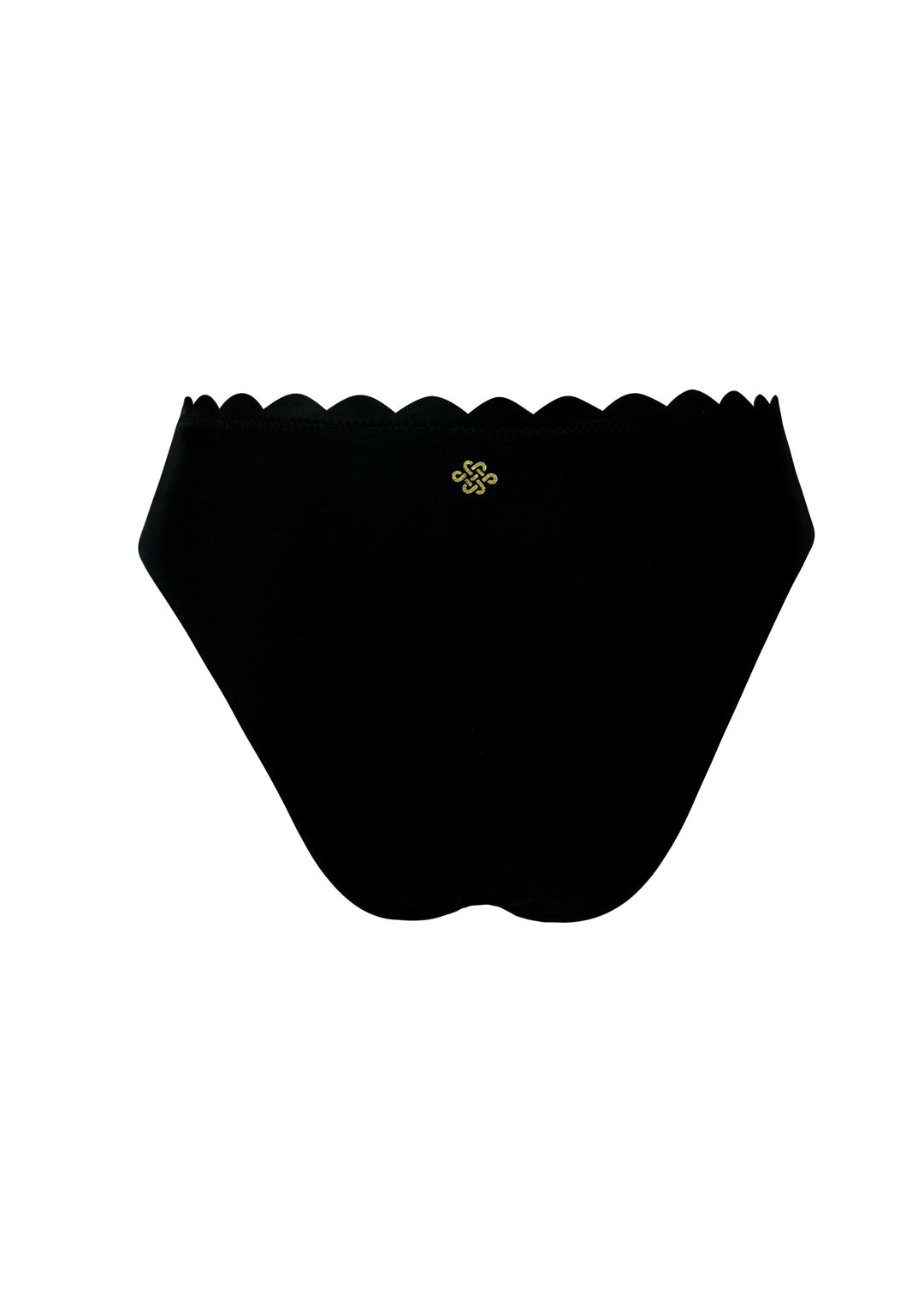 Venus mid rise bottom Black