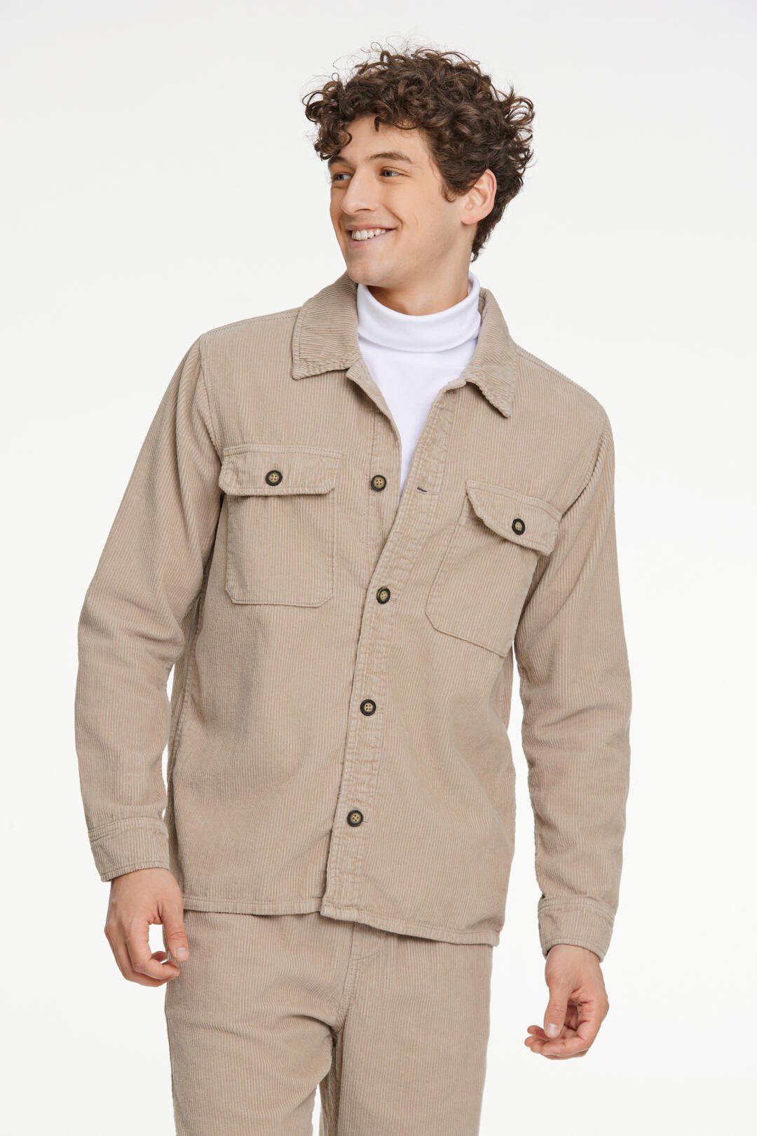 Courduroy overshirt