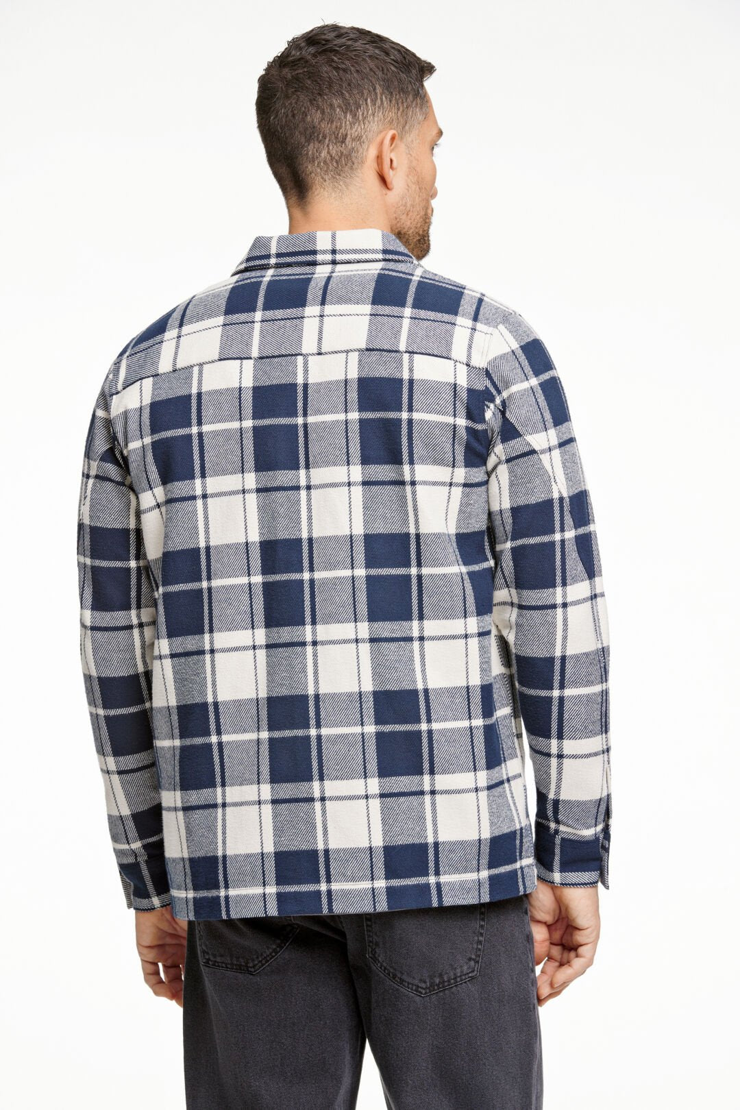 Checked overshirt