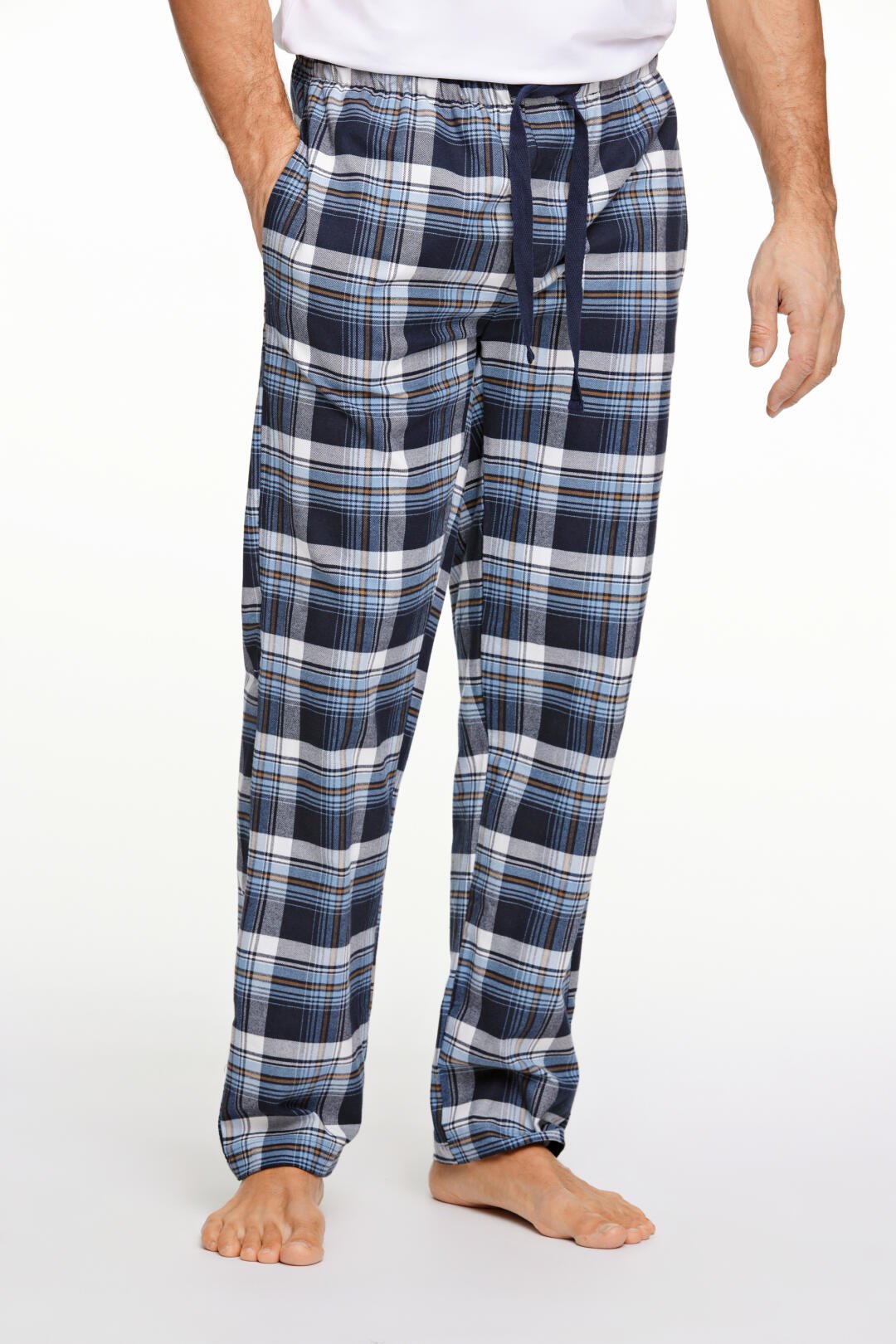 Checked pyjama pants