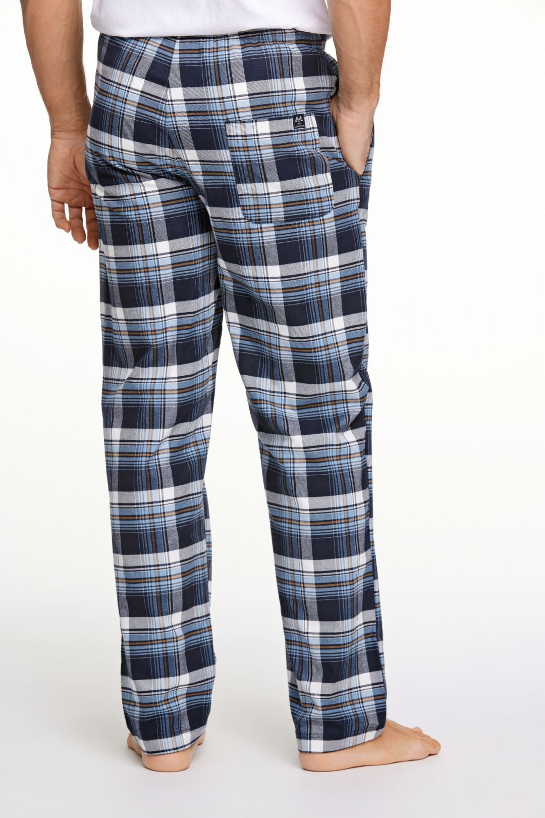 Checked pyjama pants