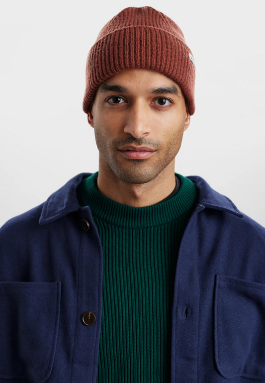 Wool Beanie Brown