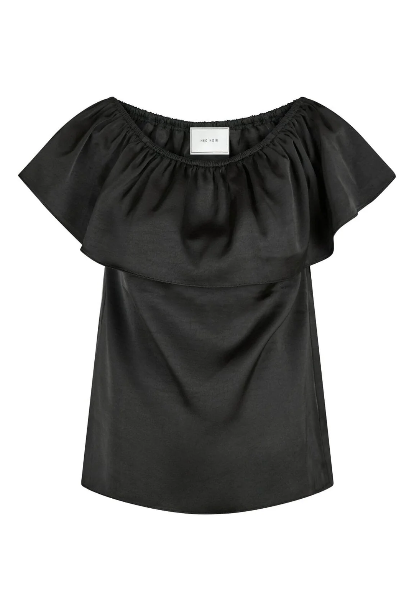 Kris heavy sateen top