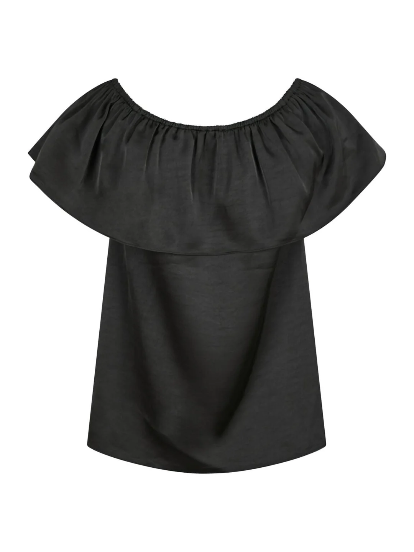 Kris heavy sateen top