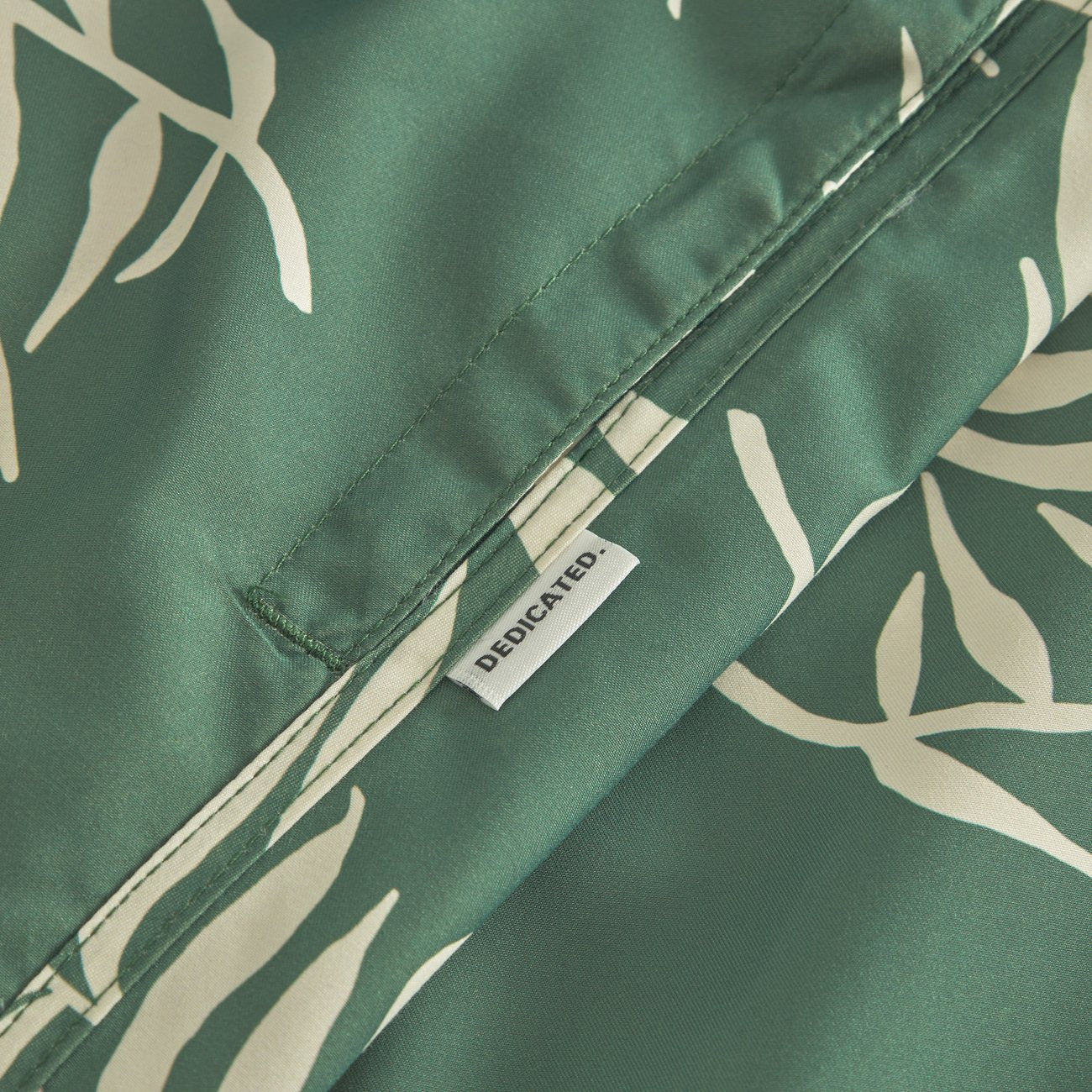 Swim shorts Sandhamn big leaf duck green