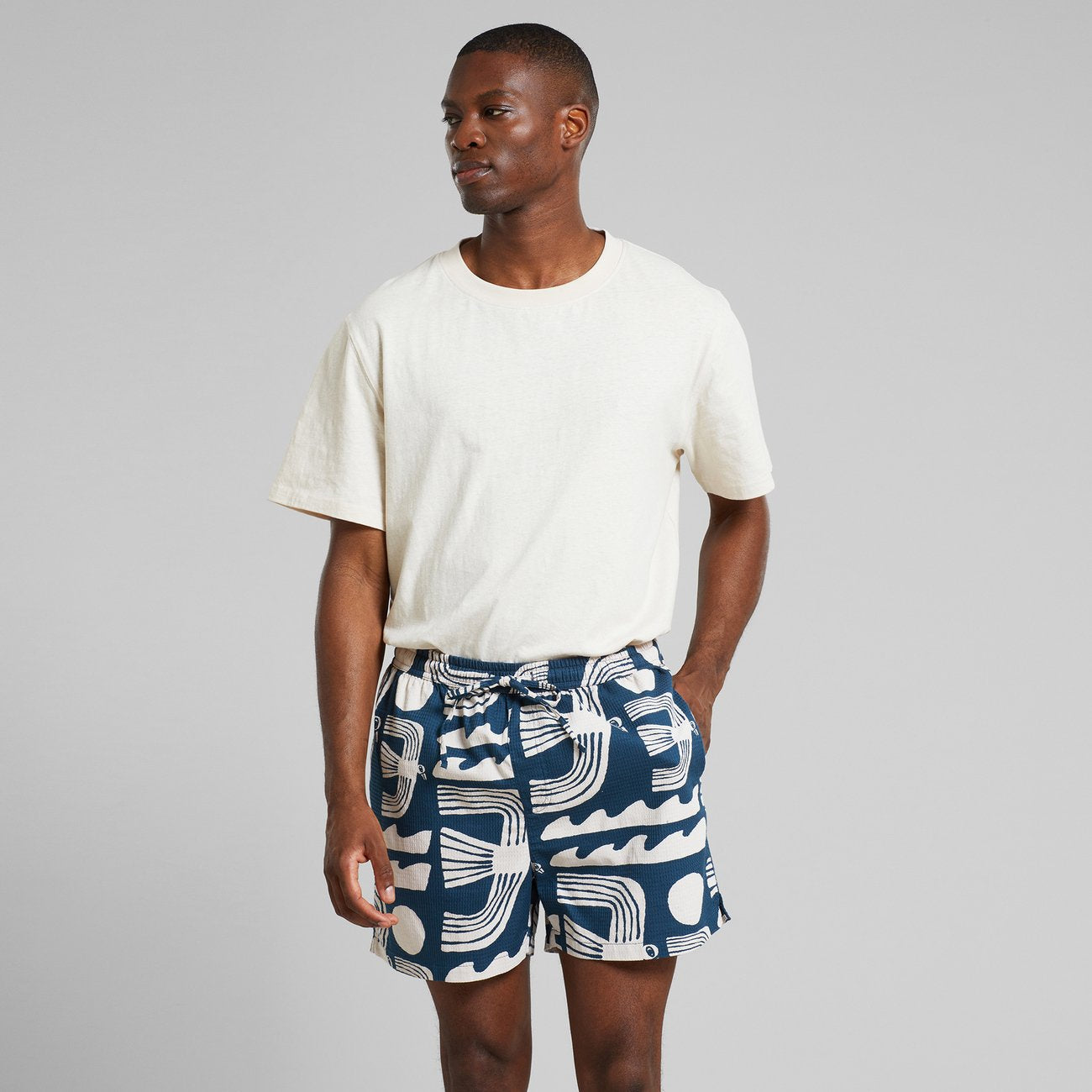 Shorts Essingen seagulls majolica blue