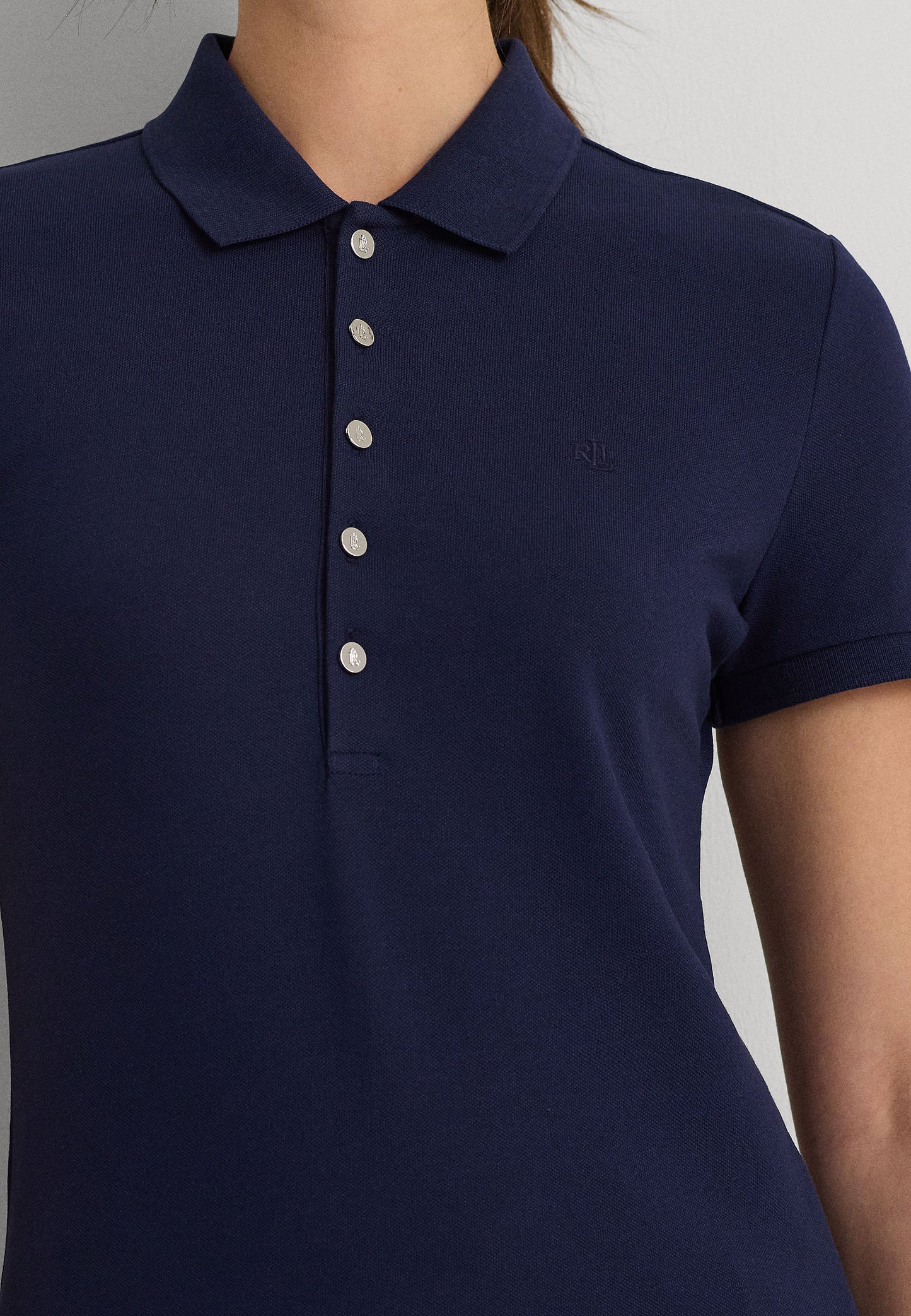 Short sleeve polo navy