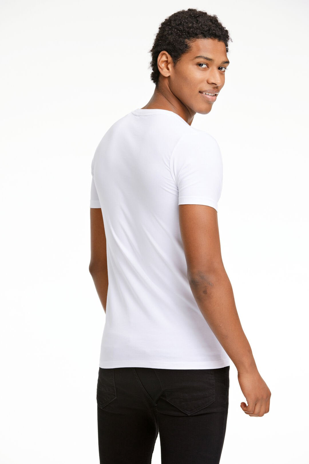 Lindberg- Stretch crew neck Tee white
