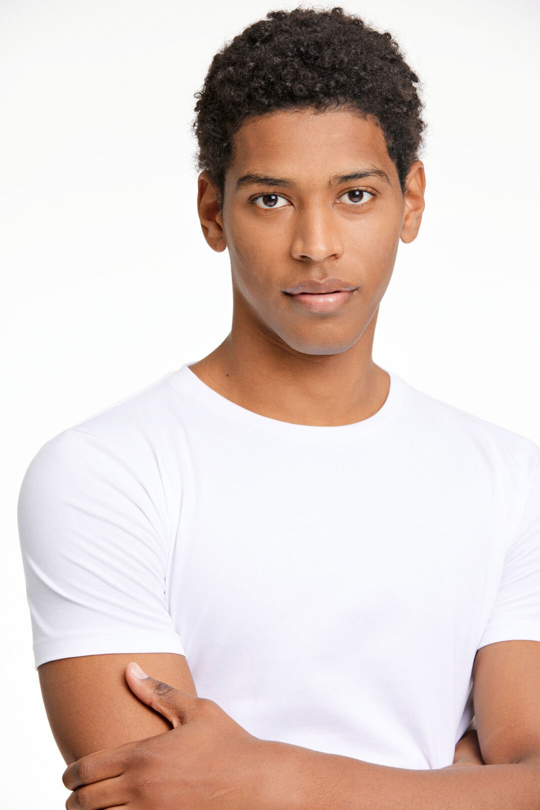 Lindberg- Stretch crew neck Tee white