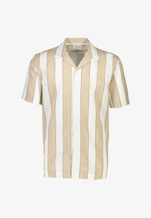 Lindbergh Relaxed Fit skjorta sand
