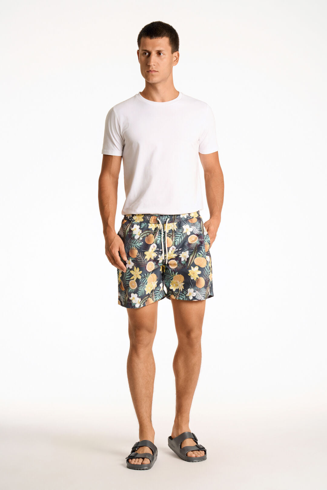 Lindbergh relaxed fit badbyxor green