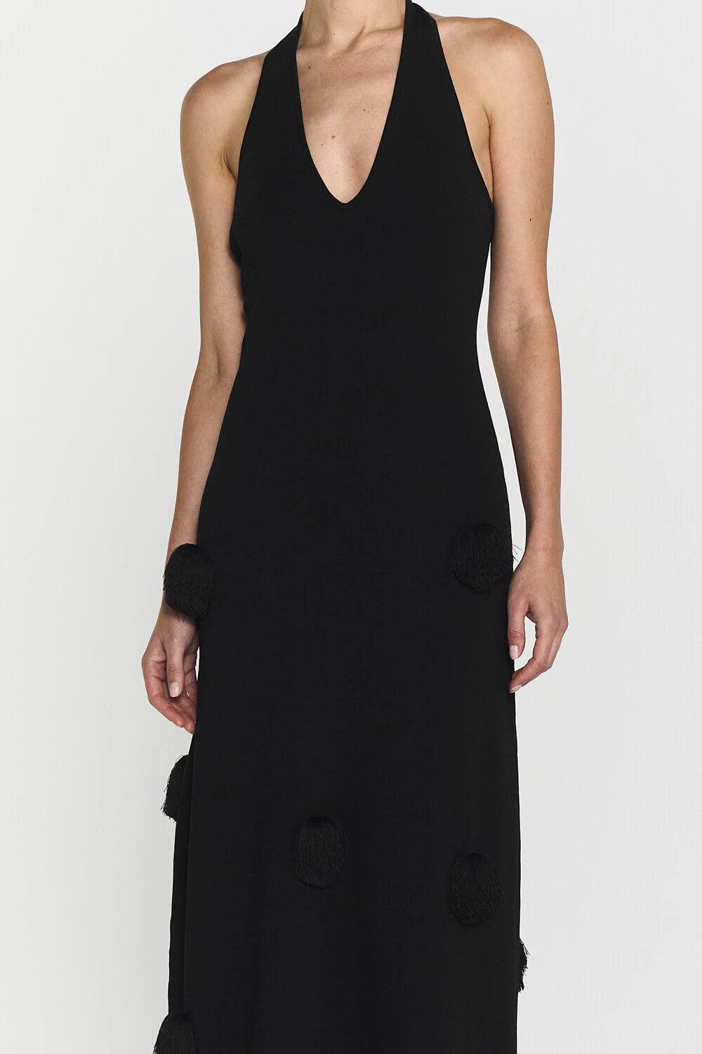 Ezra Knitted Dress Black