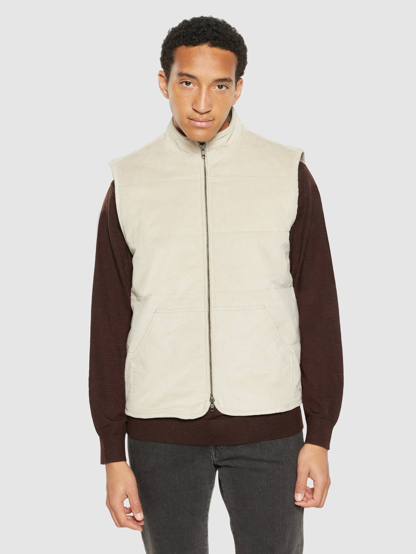 Corduroy vest