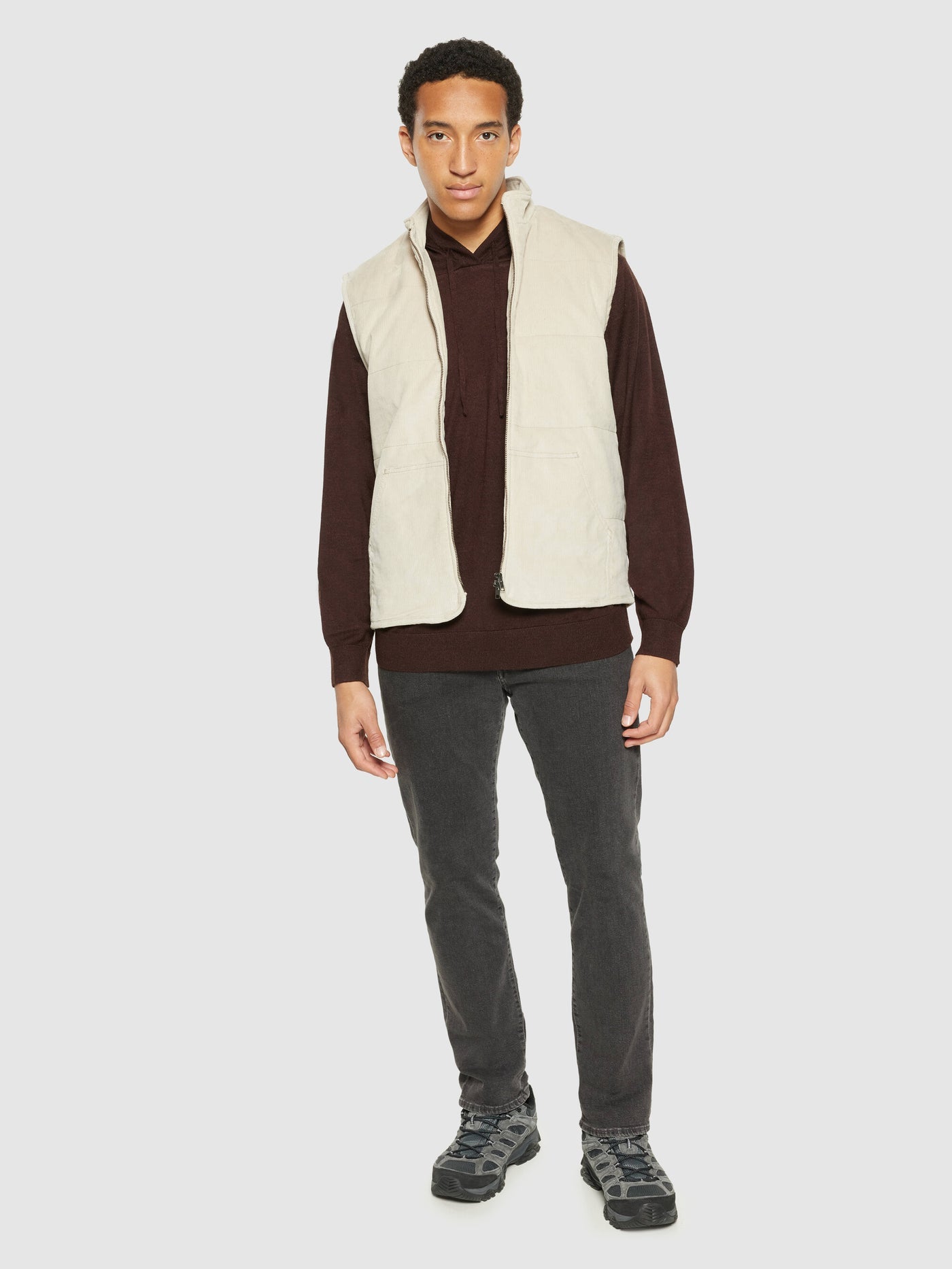 Corduroy vest