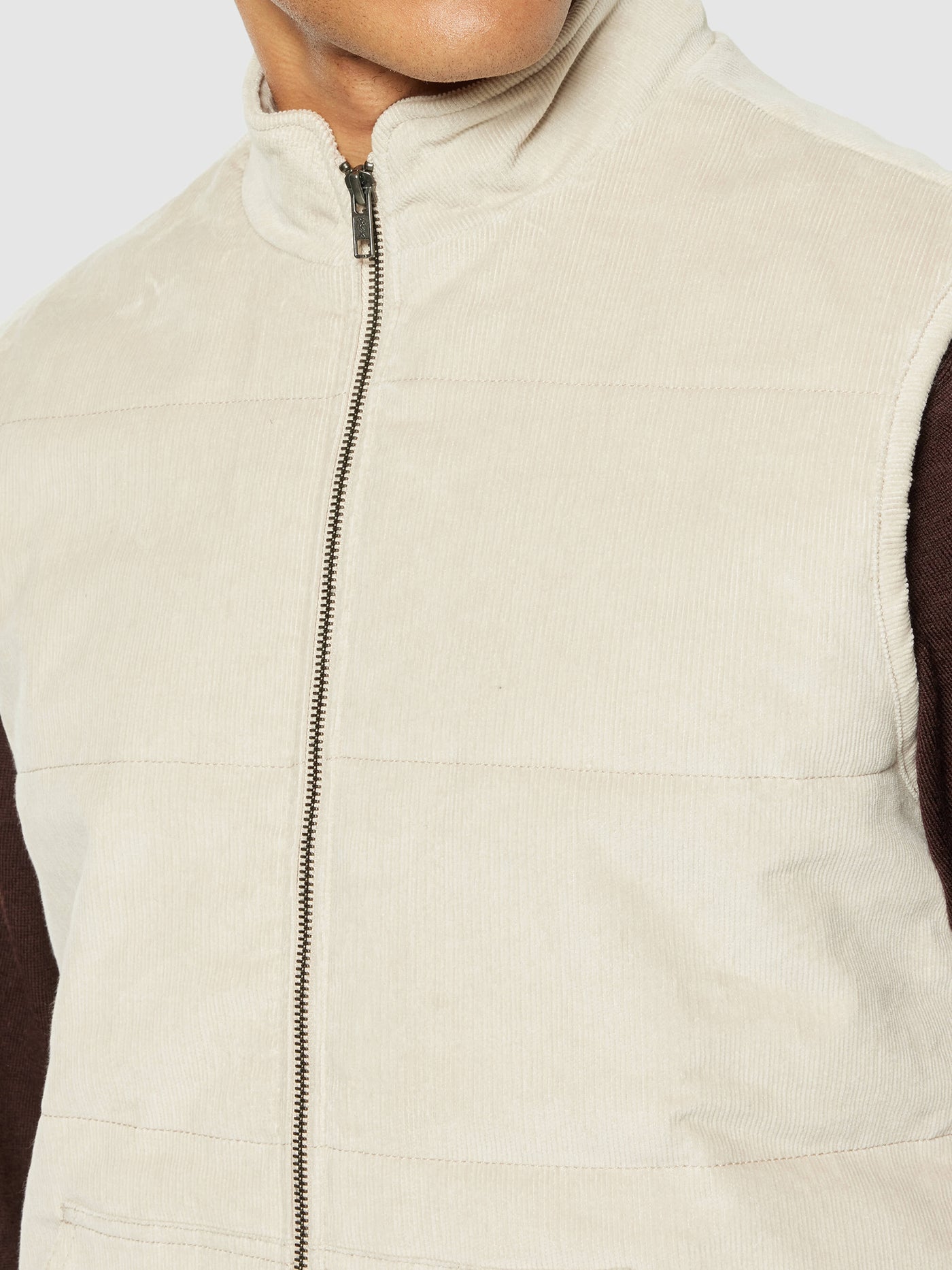 Corduroy vest