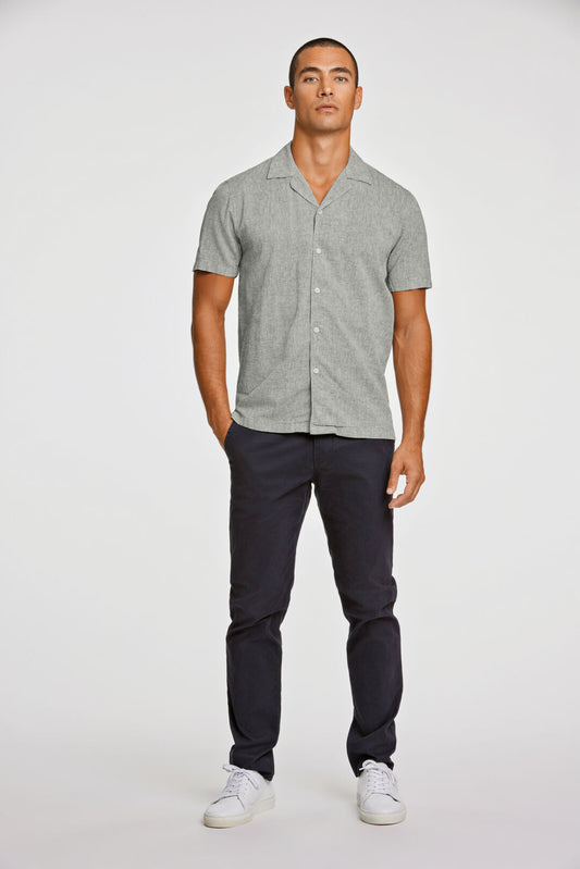 Lindbergh Linneskjorta Army