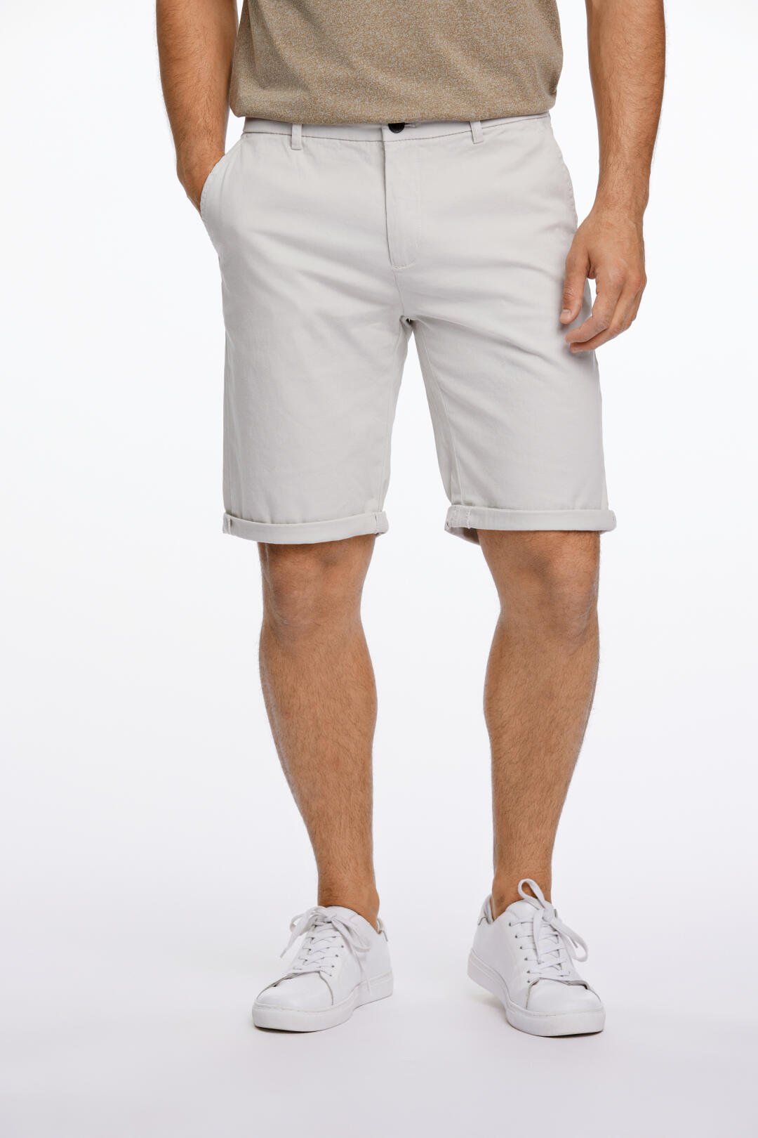 Chino shorts Ecru