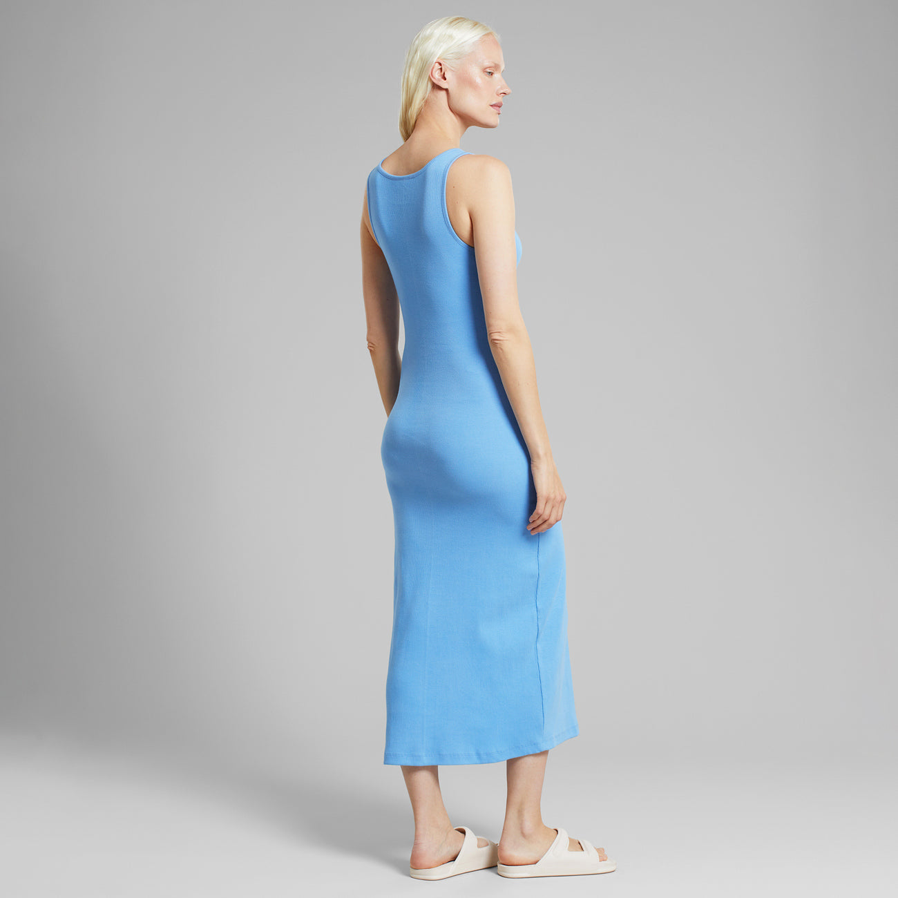 Rib Dress Motala Della Blue