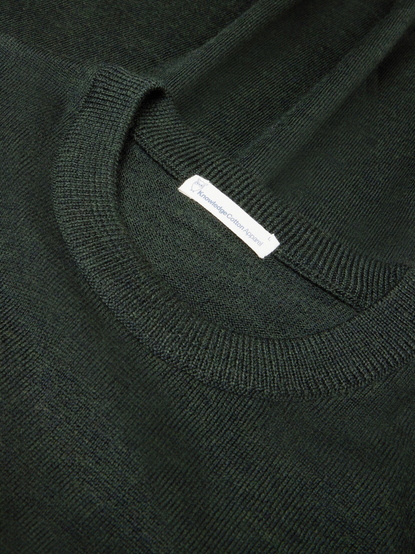 REGULAR MERINO KNIT CREW NECK Forrest Night