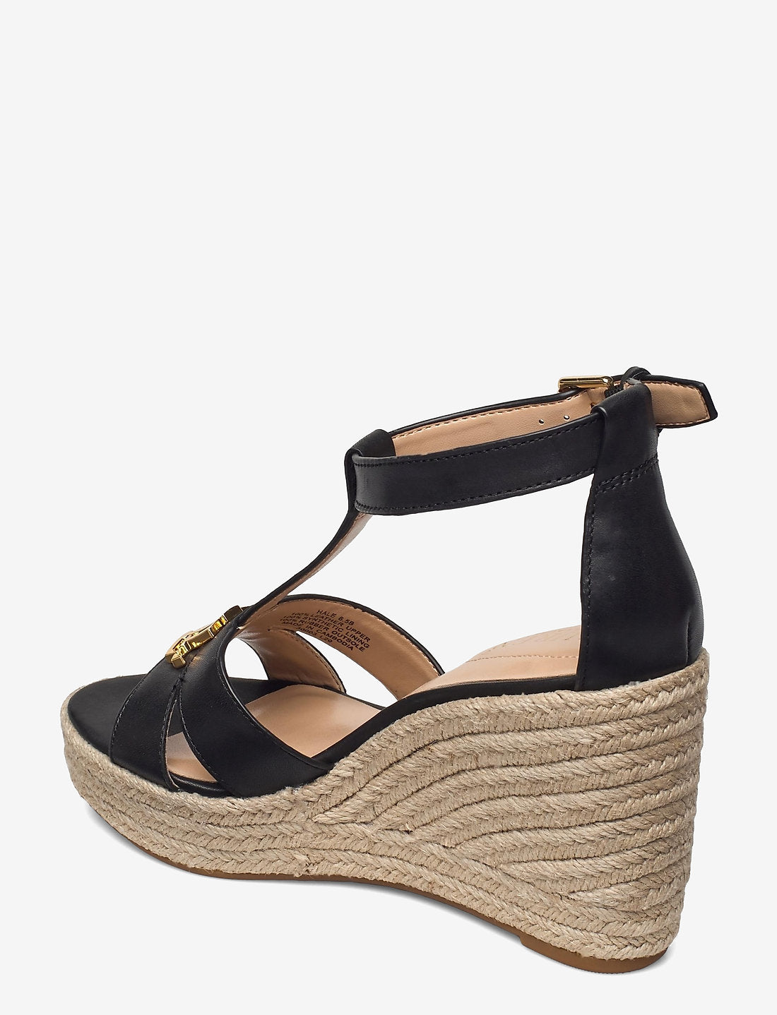 Hale espadrilles wedge black