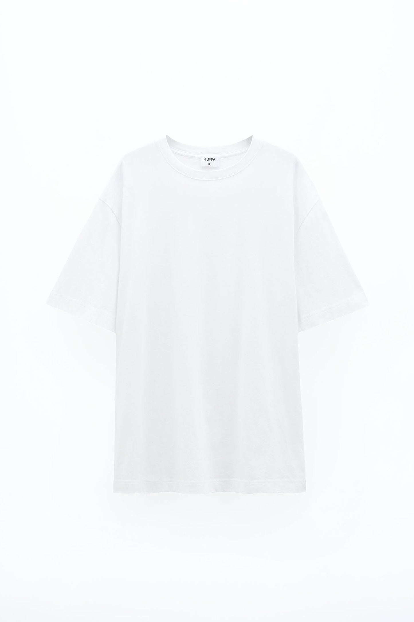 Crewneck tee white