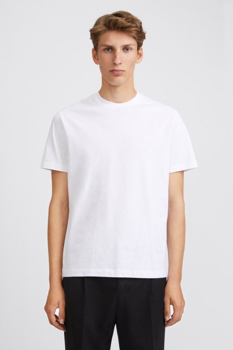 Single jersey Tee White