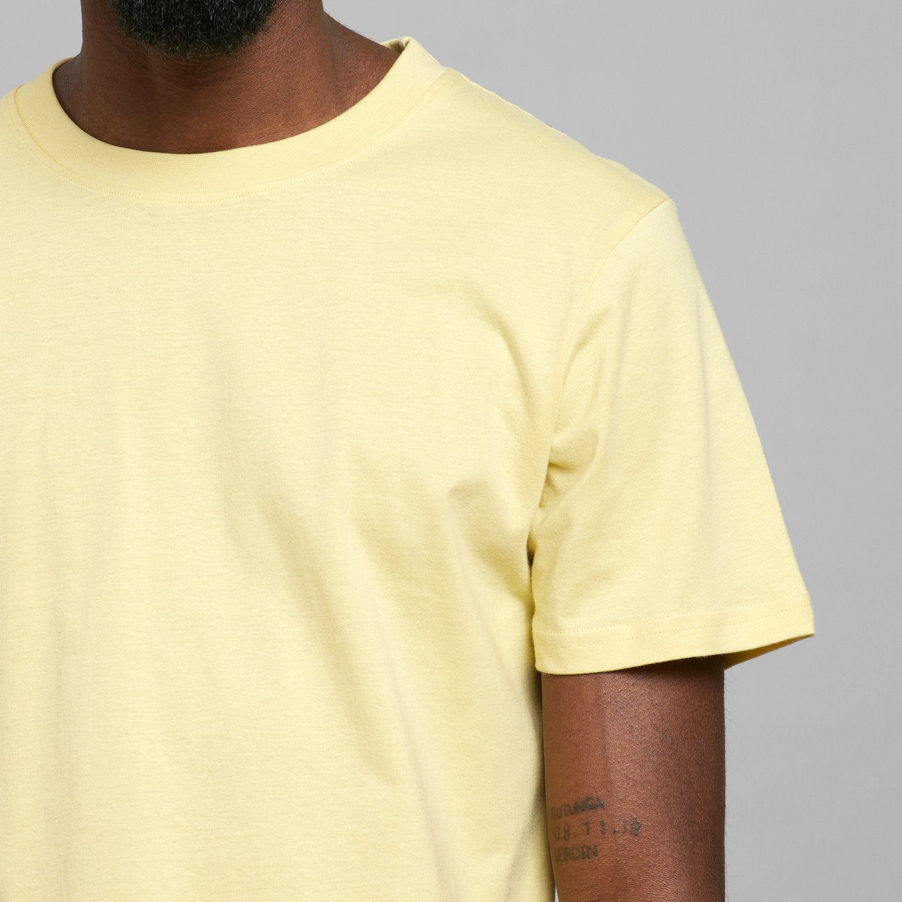 Tshirt Stockholm Base Dusty yellow