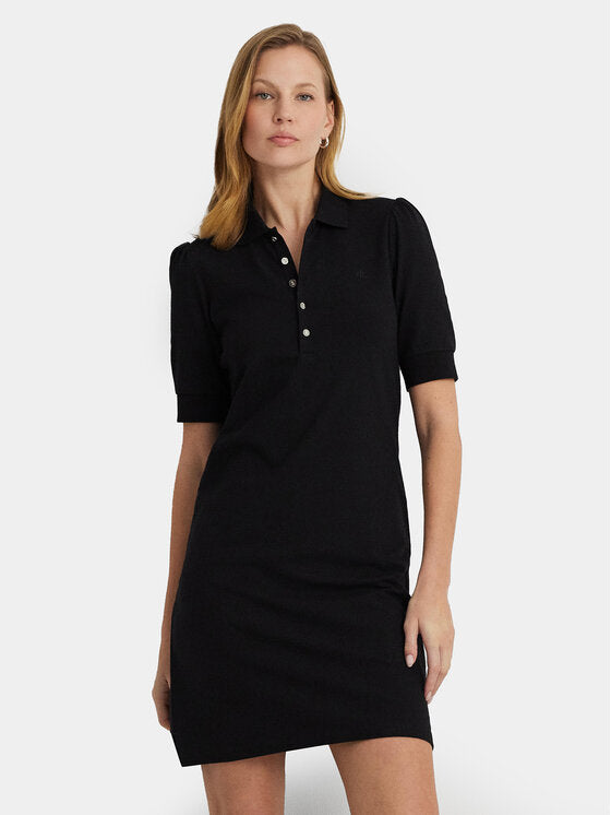 Polo dress black