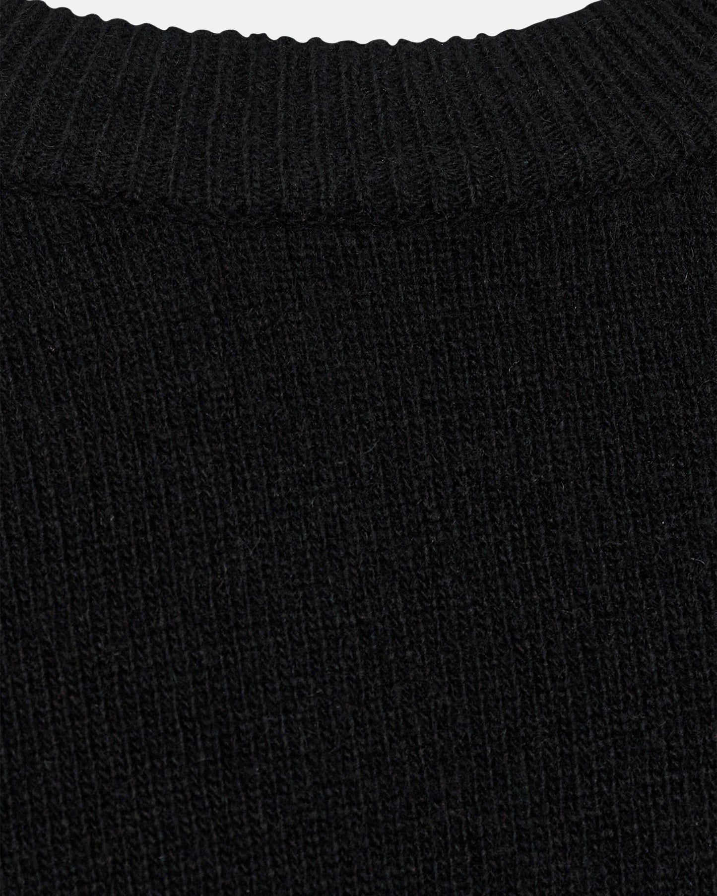 Knit pullover 'Lean' | Wool | Black