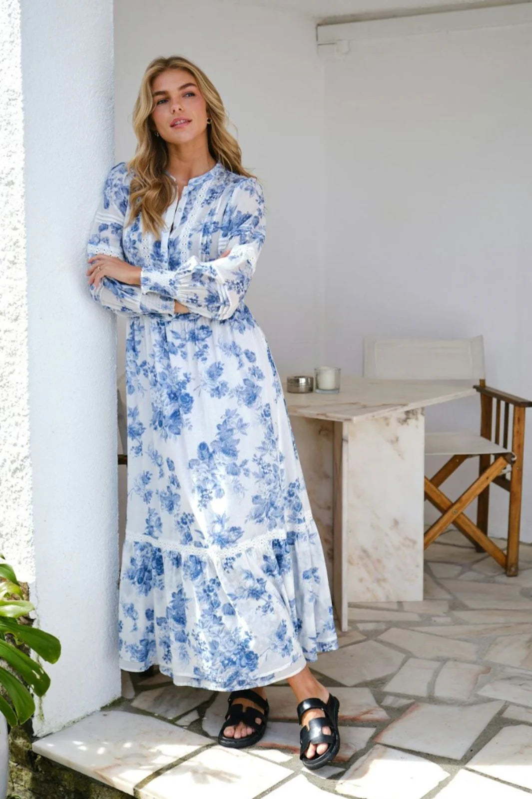 Columbia flower flow dress