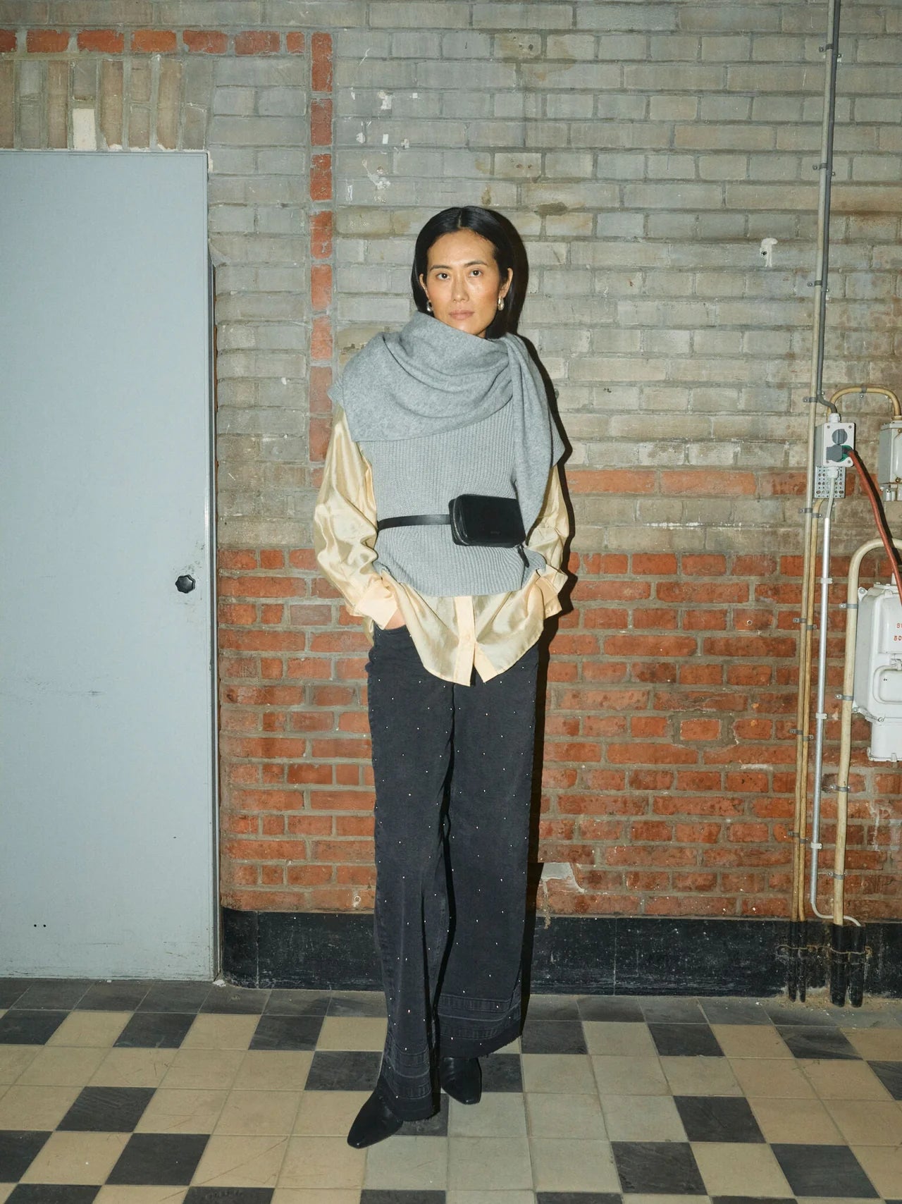 MMBiola Bine Stickade Väst