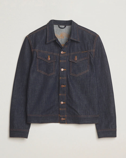 Conny Denim Jacket Dry Streaky Mid Blue