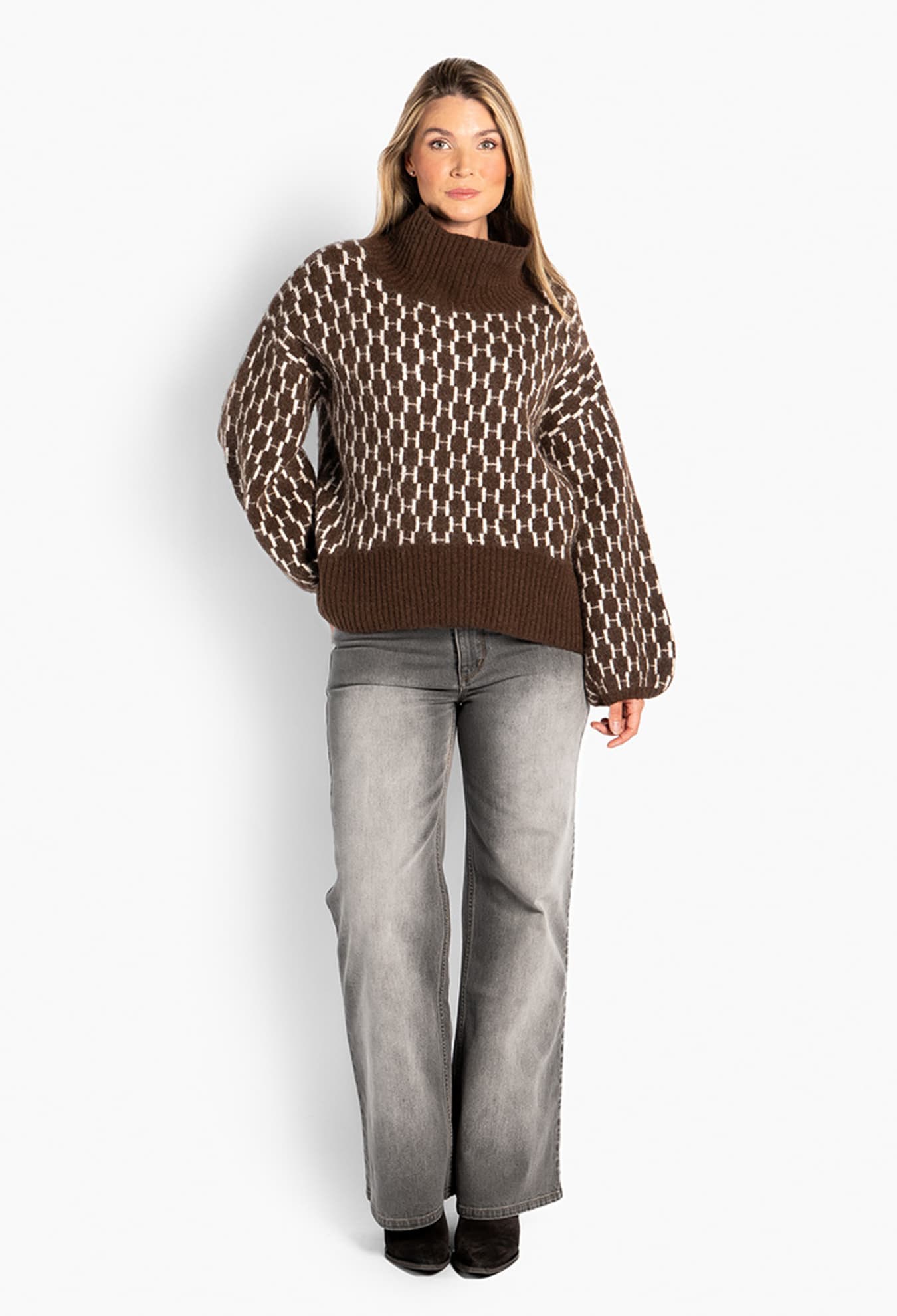 Hest - Fam New Pattern -dark earth