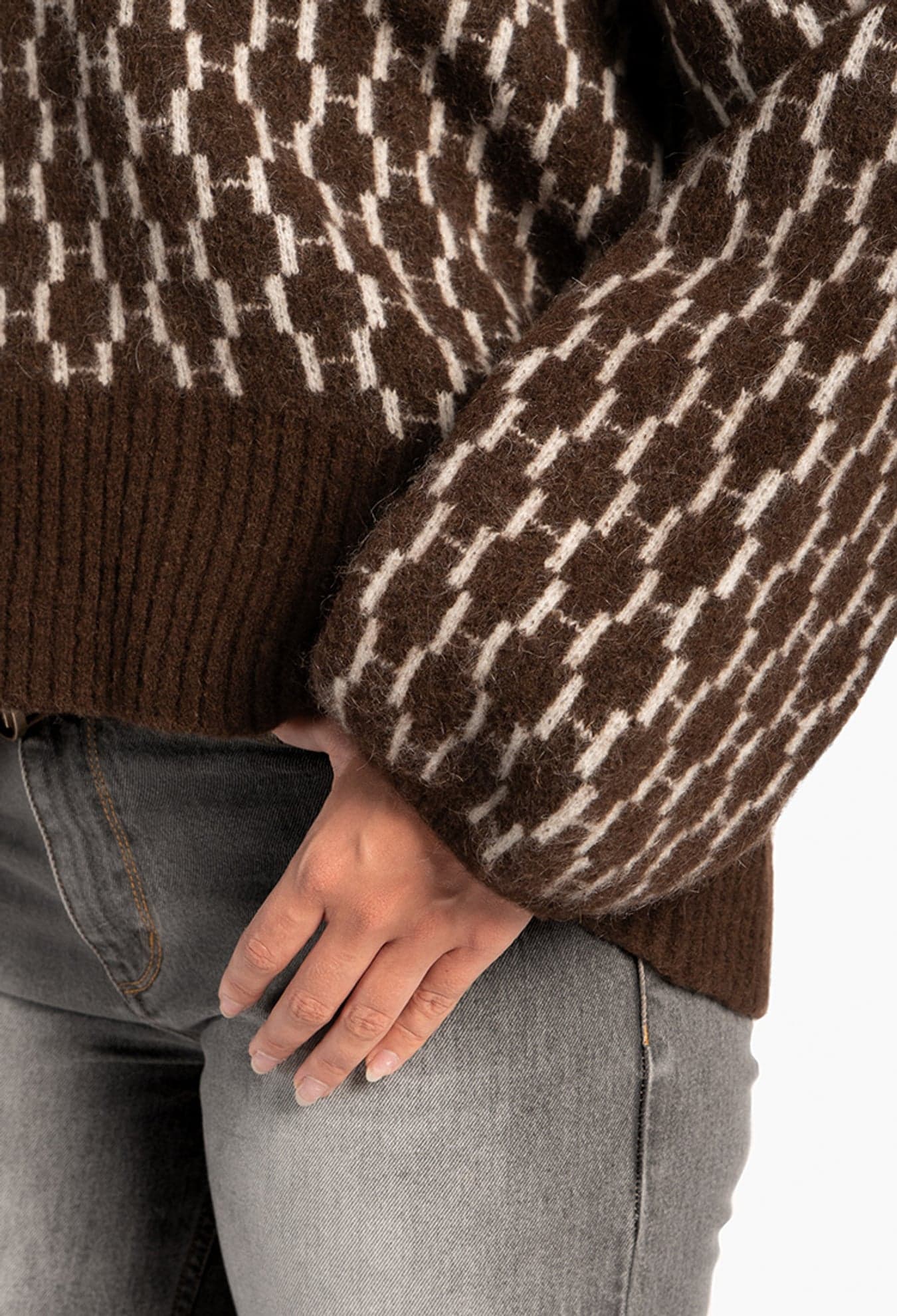 Hest - Fam New Pattern -dark earth