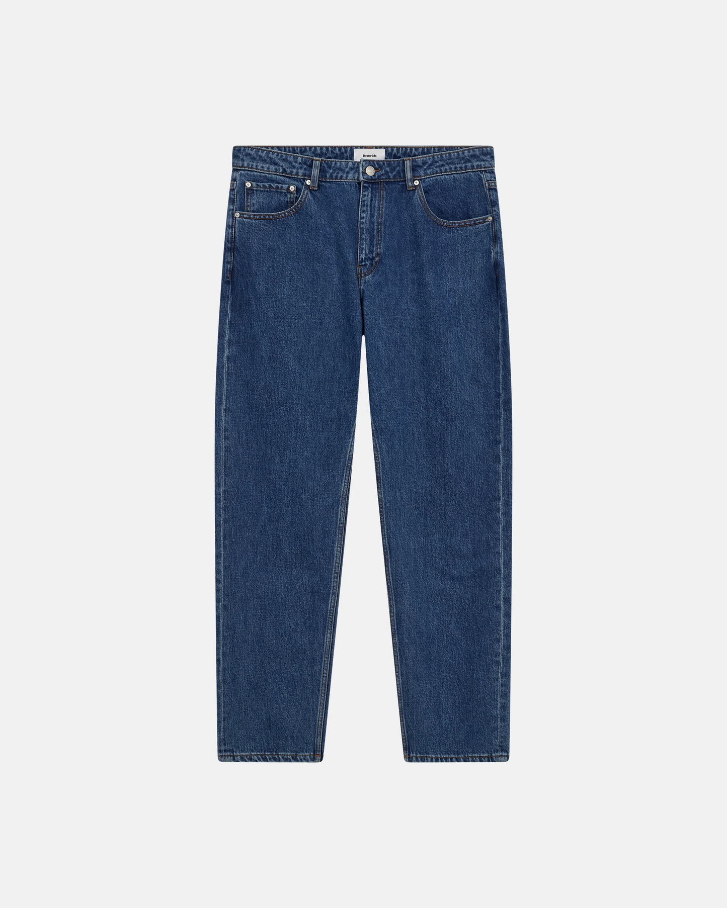 Resteröds - Straight fit jeans 'Mason' | 100% cotton | Denim blue