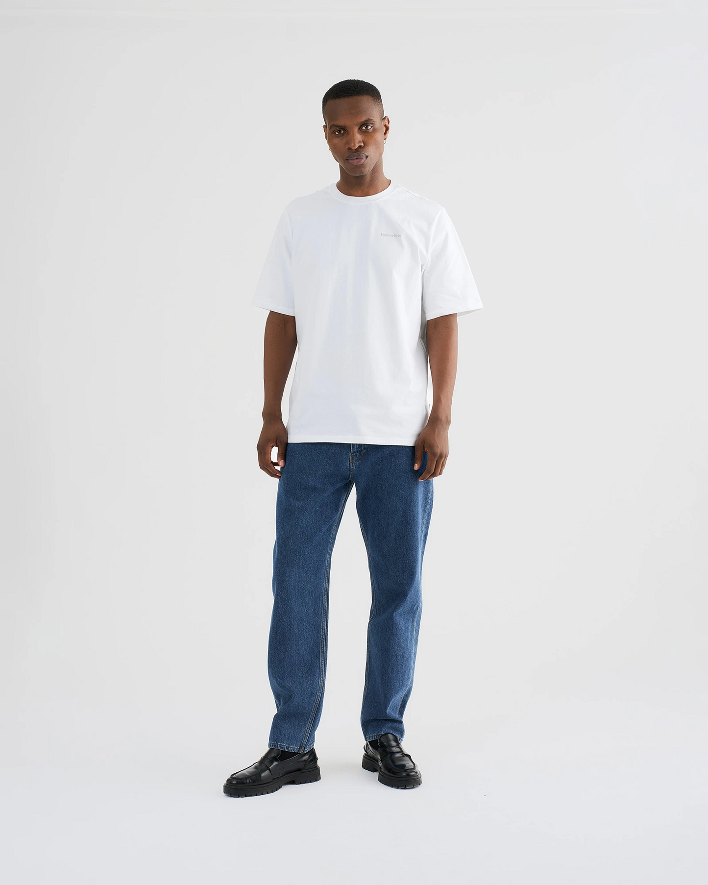 Resteröds - Straight fit jeans 'Mason' | 100% cotton | Denim blue