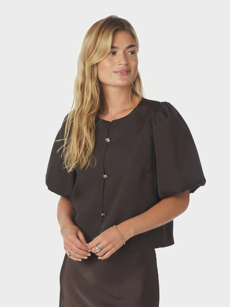 Aisa Dull Satin Blouse