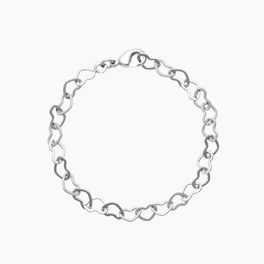 Heart Chain Bracelet