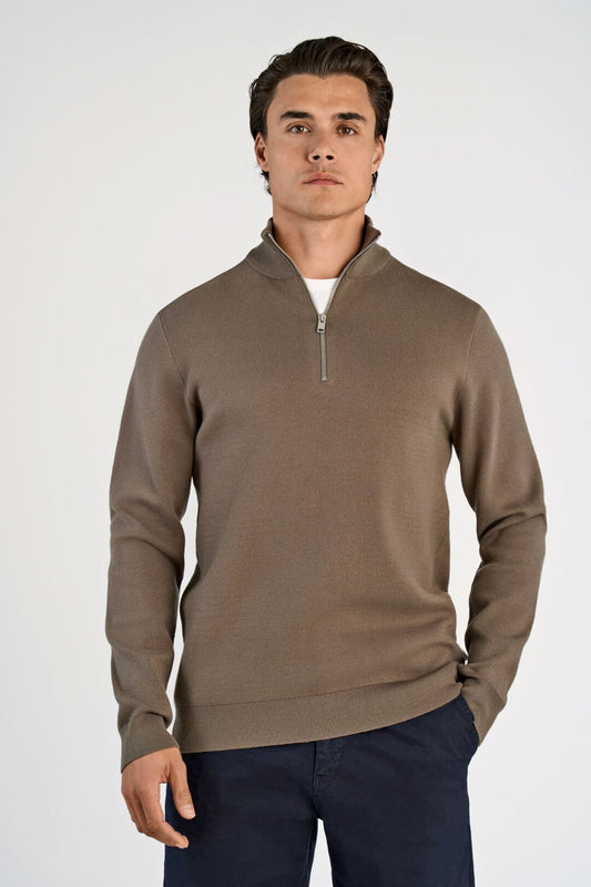 Half zip Dusty Army