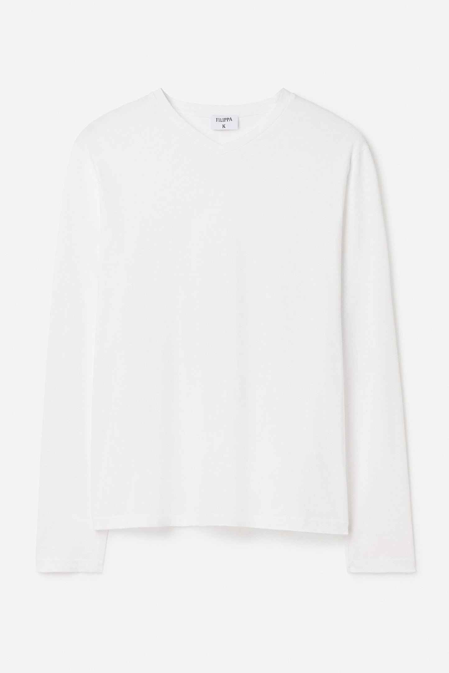 Cotton Jersey V-Neck Tee